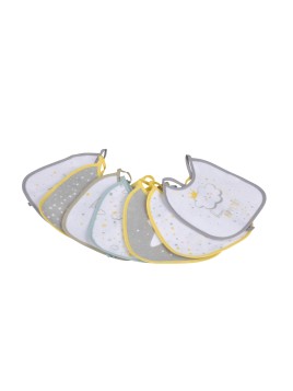 Lot de 7 Bavoirs Semainier...