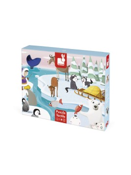 Puzzle Tactile - La Banquise