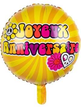 Ballon Aluminium Hippie...