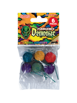 Fumigènes Demoniac Coloré