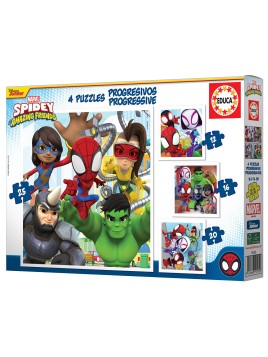 Puzzles Progréssifs Spidey...