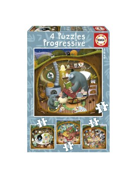 4 Puzzles Progressifs...