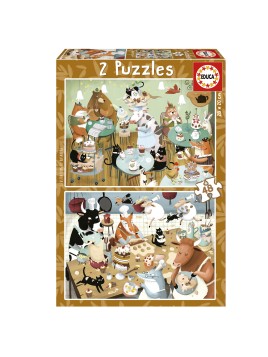 2 Puzzles Contes de la Forêt