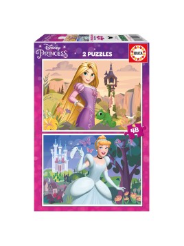 2 Puzzles Princesse -...