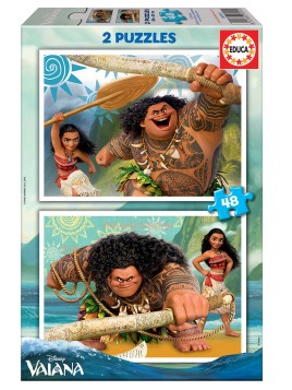 2 Puzzles Princesse - Vaiana