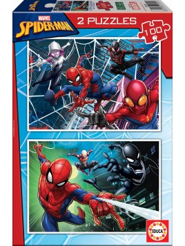 2 Puzzles Spider-Man (100...