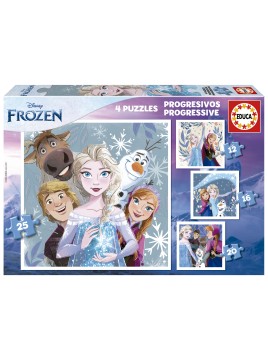 4 Puzzles Progressifs Reine...