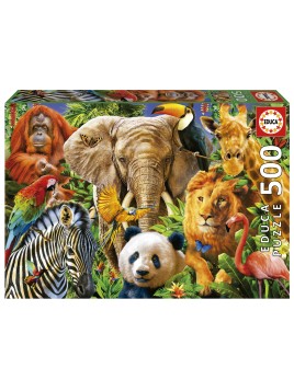 Puzzle Animaux Sauvages...