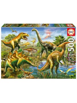 Puzzle Cour Jurassiques...