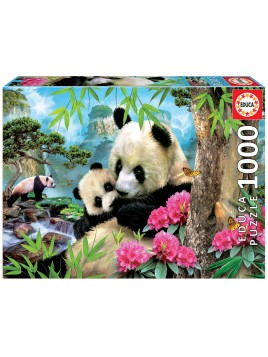 Puzzle Pandas (1000 pièces)
