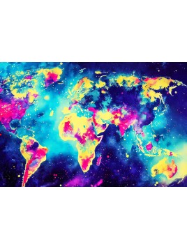 Diamond Painting - Planisphère