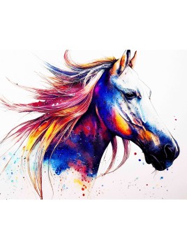 Diamond Painting - Cheval