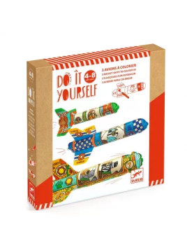 3 Avions Volants À Colorier