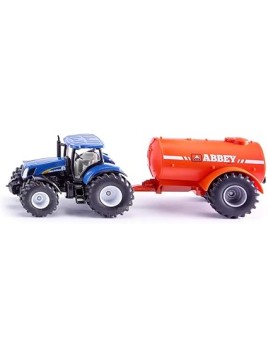 Tracteur avec reservoir de...