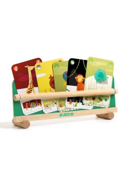 Porte-Cartes En Bois À Poser