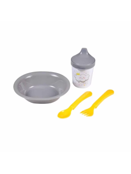 Coffret Repas 4 Pièces - Ciel