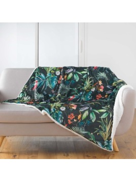 Plaid 125 x 150 Cm Velours...