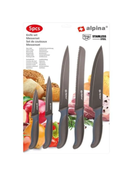 Lot De 5 Couteaux De Cuisine