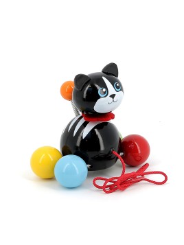 Minou le Chat Jouet à Tirer