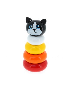 Minou en Bois Empilable