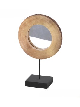 Miroir En Bois Rond