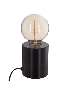 Lampe Socle Saba Noir 11 cm