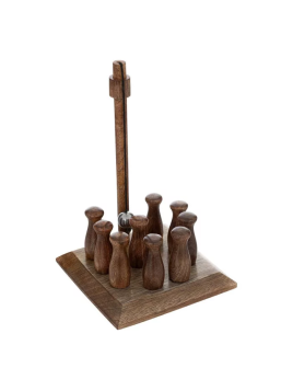 Jeu De Quilles En Bois De...