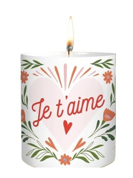 Bougie Parfumé - Je T'Aime