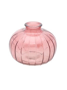 Vase En Verre Bari Rose 11...