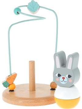 Jouet d'Eveil en Bois Lapinou