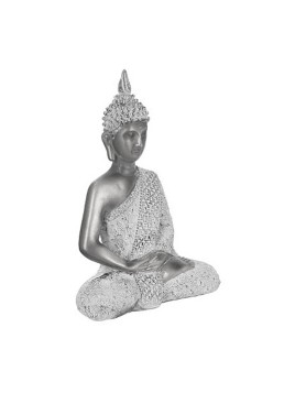 Statue Bouddha Assis Blanc...